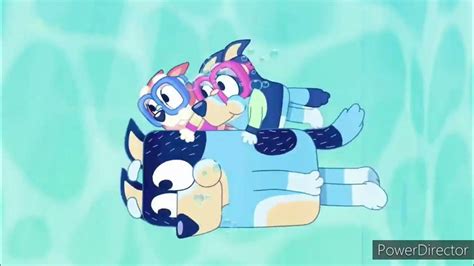 Bluey Underwater Scenes The Complete Collection Youtube
