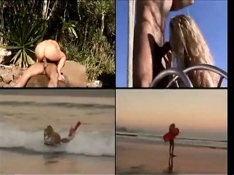 Tropischer Insel Sex Im Freien Für Diese Schöne Blondine Mit Großem Hintern Und Hängendem Hengst