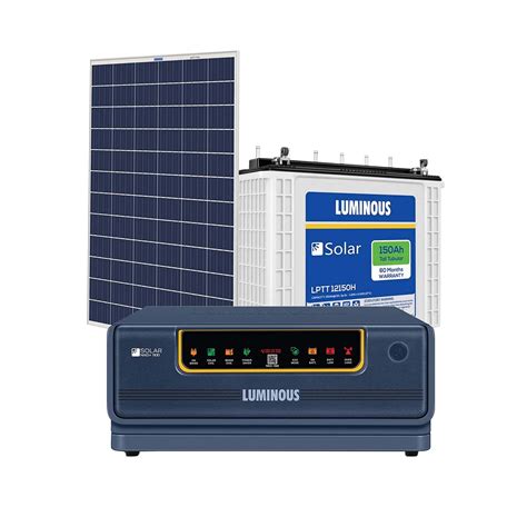 Luminous Nxg1100 Lptt12150h 150ah 1no 165watts Solar Panel 2no