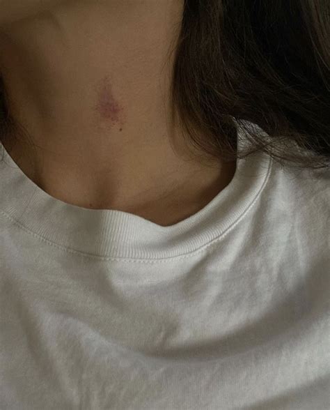 luv mark follow me 4 more 💘 manuliev hickey on girls hickies neck aesthetic korean hickies
