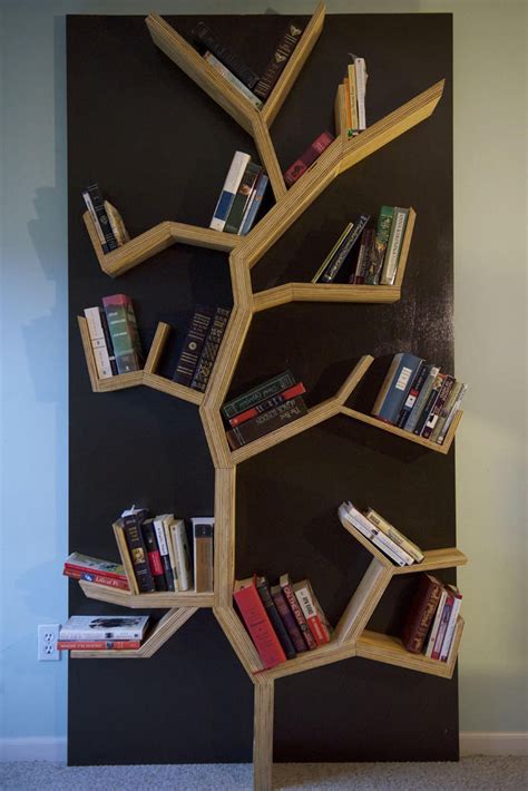 Bibliothèque Arbre Personnalisé Etsy Tree Bookshelf Bookshelf Design