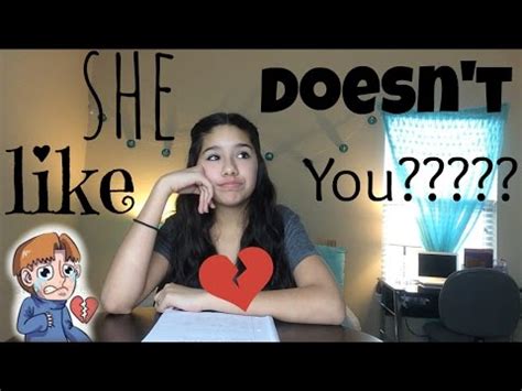 How To Tell If A Girl Doesn T Like You Youtube