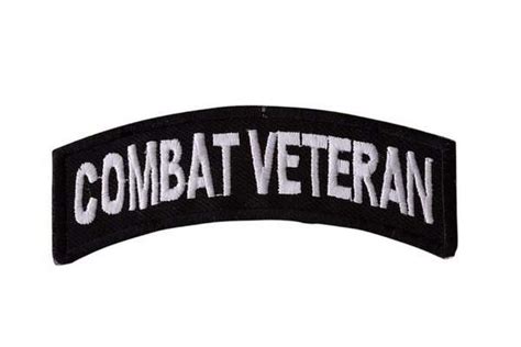 Combat Veteran Patch P5 Wicked Stock