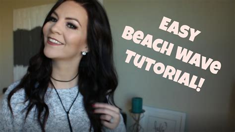 Easy Beach Wave Tutorial With Wand Youtube