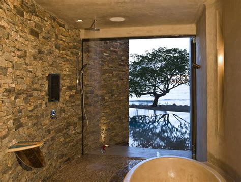 Stone Shower Walls An Instant Trick To Transform A ‘flat