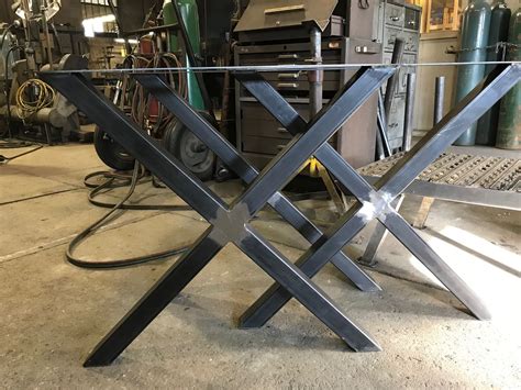 X Frame Metal Table Legs Metal Table Legs Omaha Niche Furniture 77 South Company
