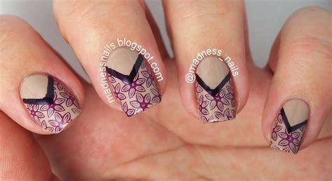 Madness Nails 31dc2014 Day 15 Delicate Print Aka Ha Thea And