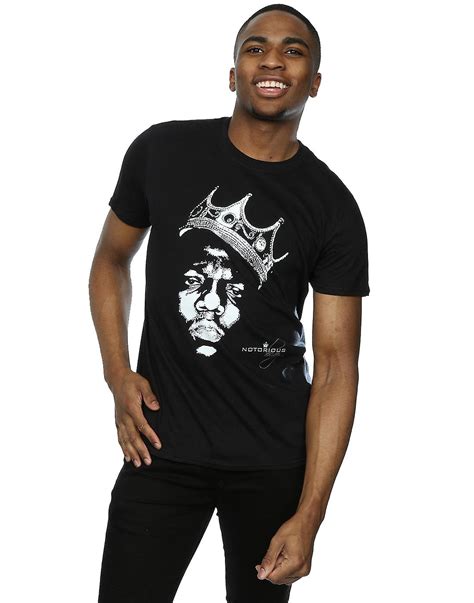 Check out this fantastic collection of the notorious b.i.g. Notorious BIG Men's Biggie Crown Face T-Shirt | Fruugo IE