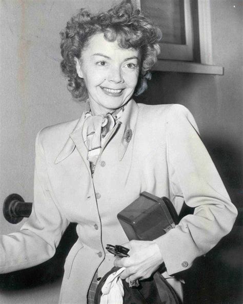 Alice White During The Alimony Trial Against Jack Roberts 1949