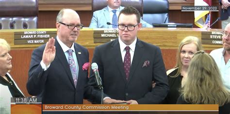 Broward County swears in two new commissioners along with new mayor