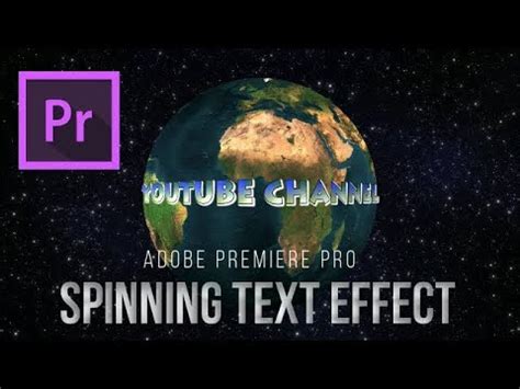 Premiere pro can create a typewriter effect with just a little bit of effort. How to Create Spinning Text Effect - Adobe Premiere Pro ...