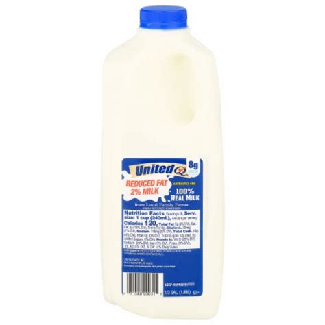 United Dairy Farmers 2 Milk 12 Gallon Frys Food Stores