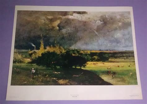 Artist George Inness 1825 1894 Print Title The Coming Storm Ca