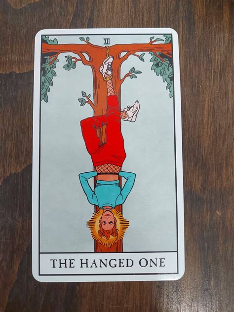 The Hanged One The Wisdom In Discomfort — Julie Peters