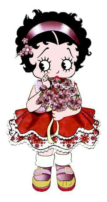 Pin By Barbara Smith Kovar On I Love The Flower Girl Betty Boop