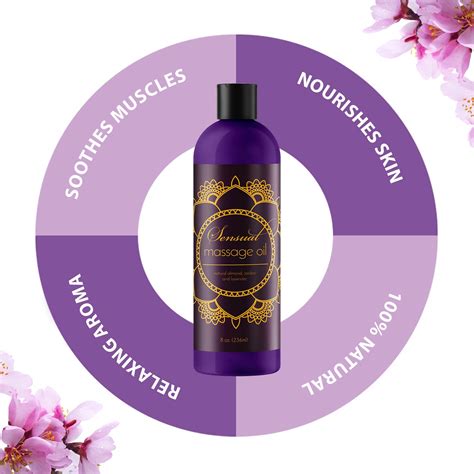 Sensual Massage Oil For Massage Therapy Natural And Relaxing Massage Oil For Men And Women