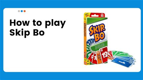 How To Play Skip Bo Rules Easy To Read Guide