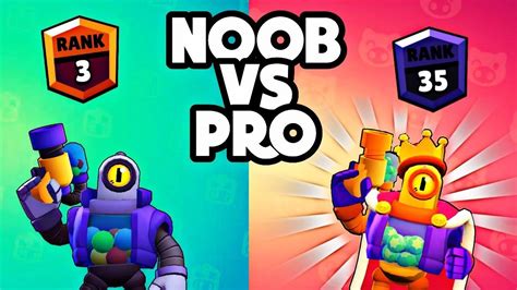 His super burst is a long barrage of bouncy bullets that pierce targets! Noob VS Pro RICO | Brawl Stars - YouTube