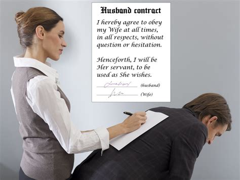 Femdom Wife Contract Stories Telegraph