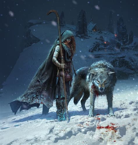 Nord Sorcerer Elder Scrolls Legends Fantasy Art Illustrations