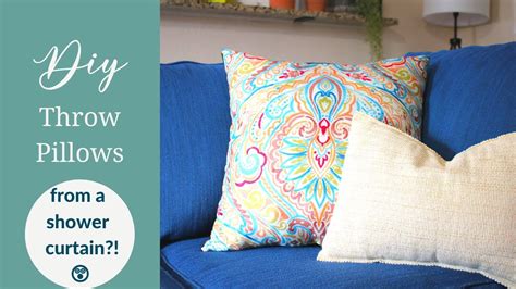 Throw Pillow Ideas Using Unexpected Materials Easy Diy Youtube