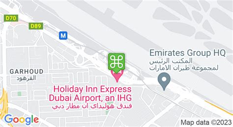 Dubai International Airport Map All Terminals