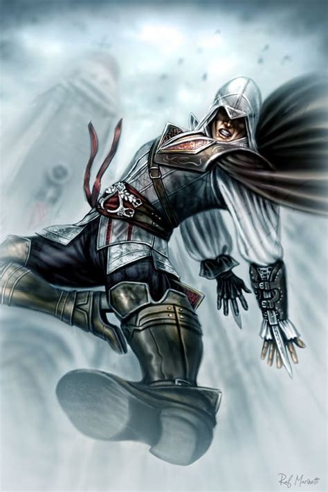 Ezio Auditore Da Firenze Raffaele Marinetti Assassins Creed