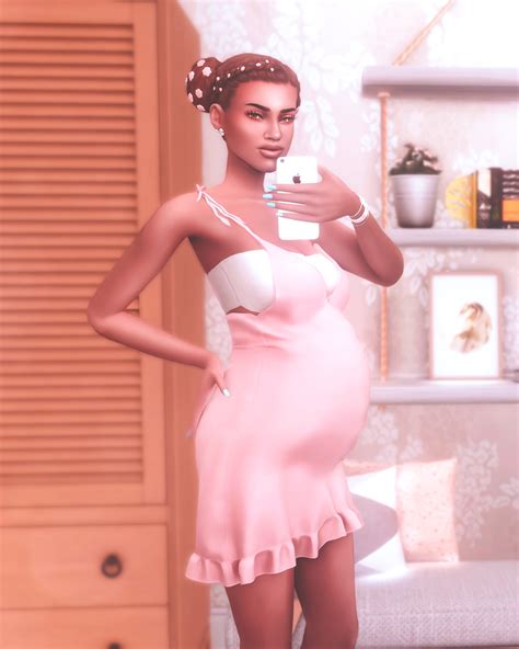 Pregnancy Selfies Pose Pack Poses Total The Sims Katverse