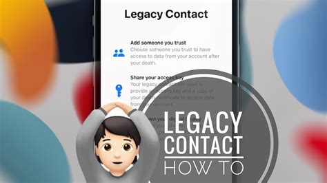How To Add Legacy Contact On Iphone In Ios 15 Laptrinhx News