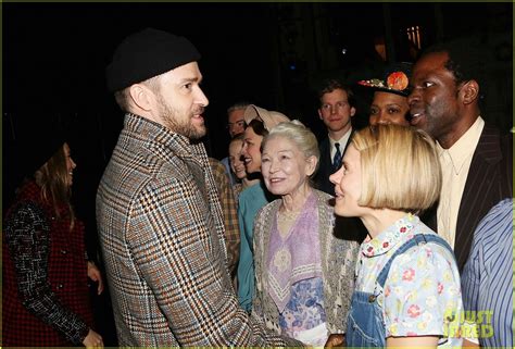 Justin Timberlake Jessica Biel Enjoy A Broadway Date Night For His Birthday Photo