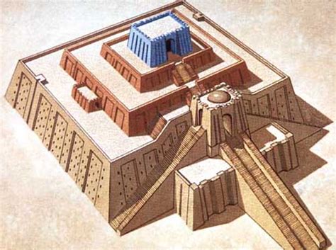 Mesopotamian Ziggurat Creation 3735