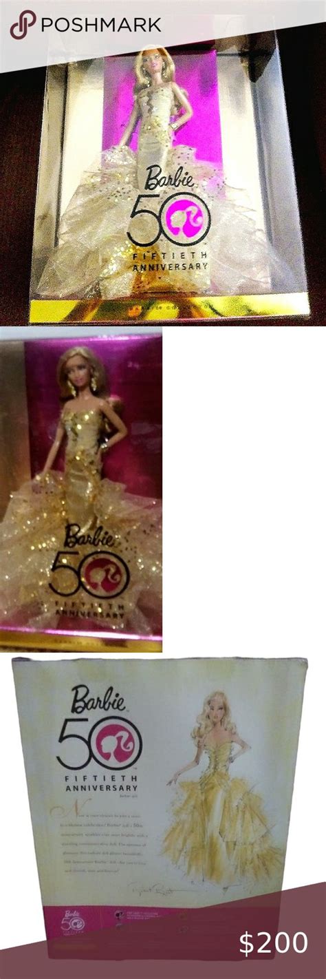 barbie 50th anniversary glamour doll gold label collection robert best 2008 in 2022 glamour