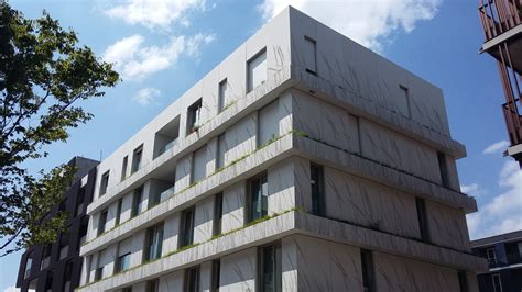 Innovative Architectural Concrete Façade On Neckarbogen Concrete