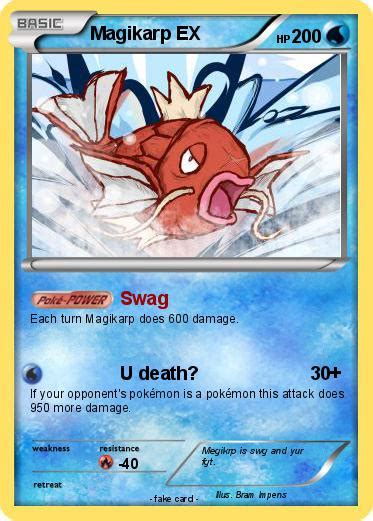 Pokémon Magikarp Ex 76 76 Swag My Pokemon Card