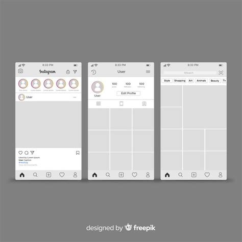 Download Instagram Post And Profile Template For Free Instagram