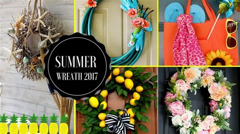 50 Diy Summer Wreaths Decorations Ideas For Your Home