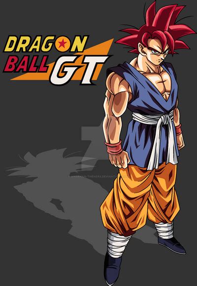 Dragon Ball Gt Adult Goku Ssjg My Palette By Anorkius Thenerx On