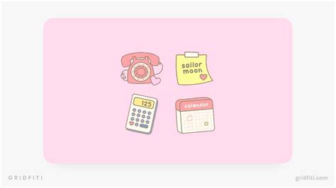 Aesthetic Notion Icons For Your Setup Minimalist Cute And More