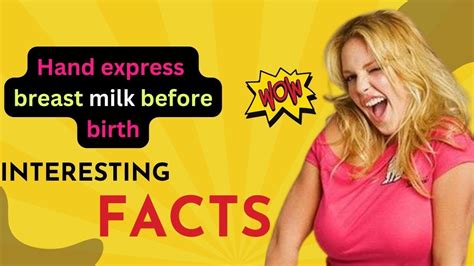 Hand Expression Hand Express Breast Milk Before Birth Youtube