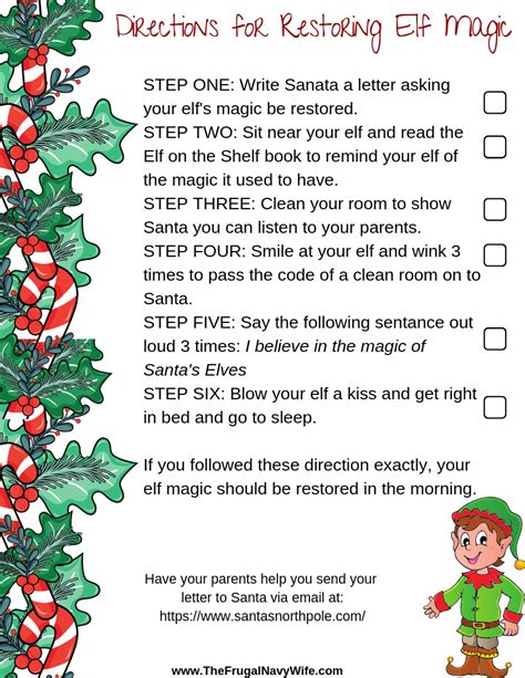 Elf On The Shelf Rules For Parents Lovetta Earls