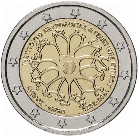 2 Euro Cyprus 2020 Km 110 Coinbrothers Catalog