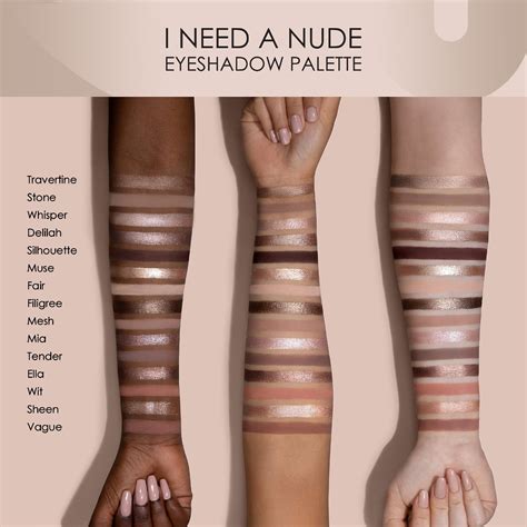 Natasha Denona I Need A Nude Eyeshadow Palette Now Available Fre