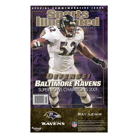 Baltimore Ravens Ray Lewis February 2001 Super Bowl Xxxv Commemorativ In 2023 Sports