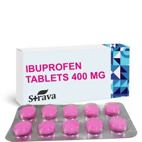 Ibuprofen 400 Mg Bp Tablets At Rs 50box In Bavla Id 26245490855