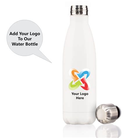Custom Water Bottle Your Logo Personalized Water Bottle Custom Etsy