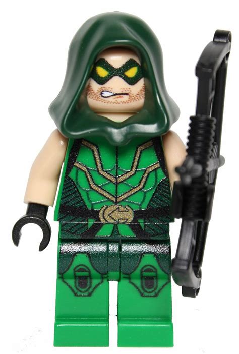 Lego Custom Printed Green Arrow Oliver Queen