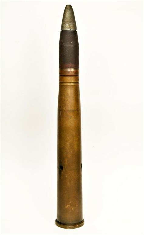 Brass Wwii 40mm 1942 Artillery Dummy Cartridge 175 Us Navy Practice