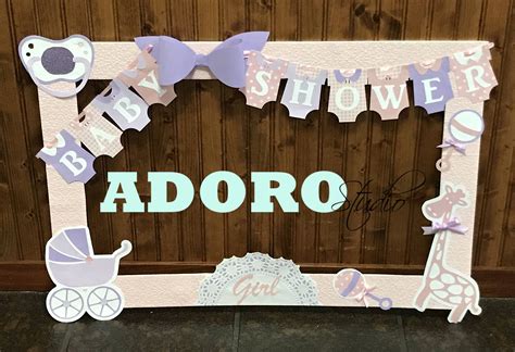 Baby Shower Photo Booth Frame Custom Photo Booth Frame Etsy Baby