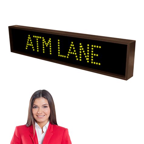 Atm Led Sign 49068 Outdoor Bank Sign