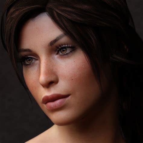 Lara Croft Off Duty 3d Render Renderhub Gallery